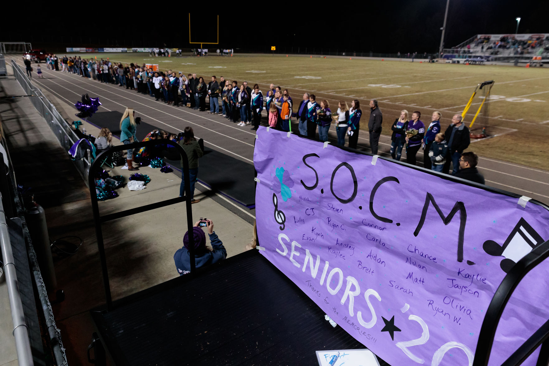 Cox Mill defeats Central Cabarrus 31-6 on Senior Night.